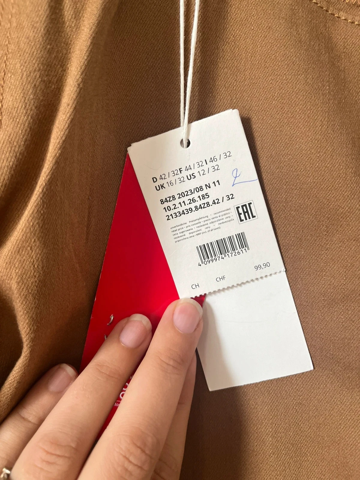 Jeans Slim  S.Oliver – Taille 44 – Neuf avec étiquette – photo 4
